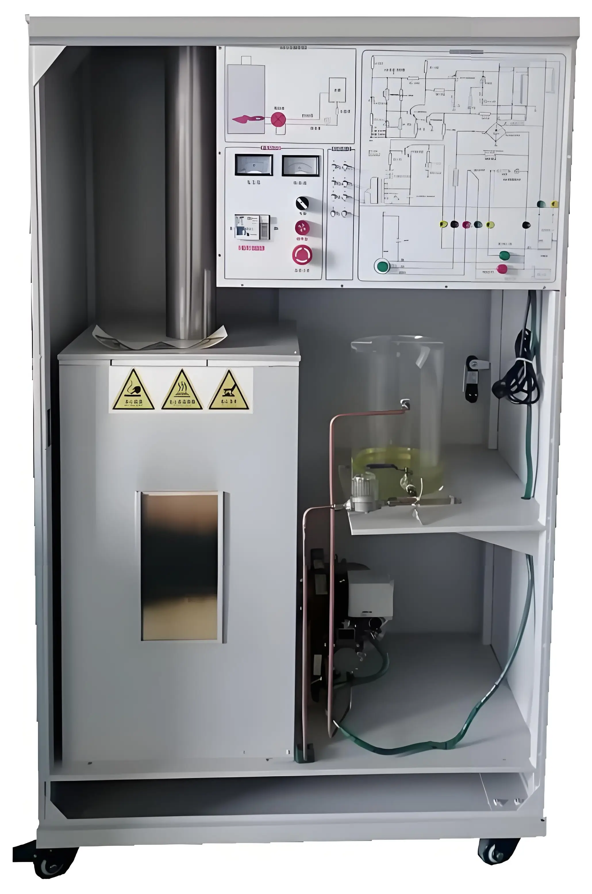 模擬鍋爐燃燒器實訓臺，模擬鍋爐燃燒器實訓裝置，模擬鍋爐燃燒器實訓設備